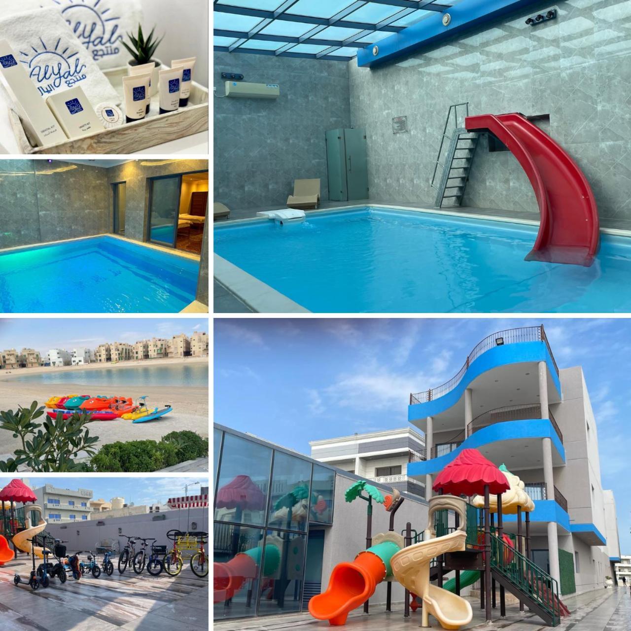 منتجع اليال Alyal Resort Al Khiran Dış mekan fotoğraf